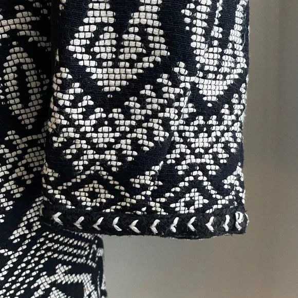 Marks & Spencer Geometric Black and White Blazer (small) - Picture 14 of 15